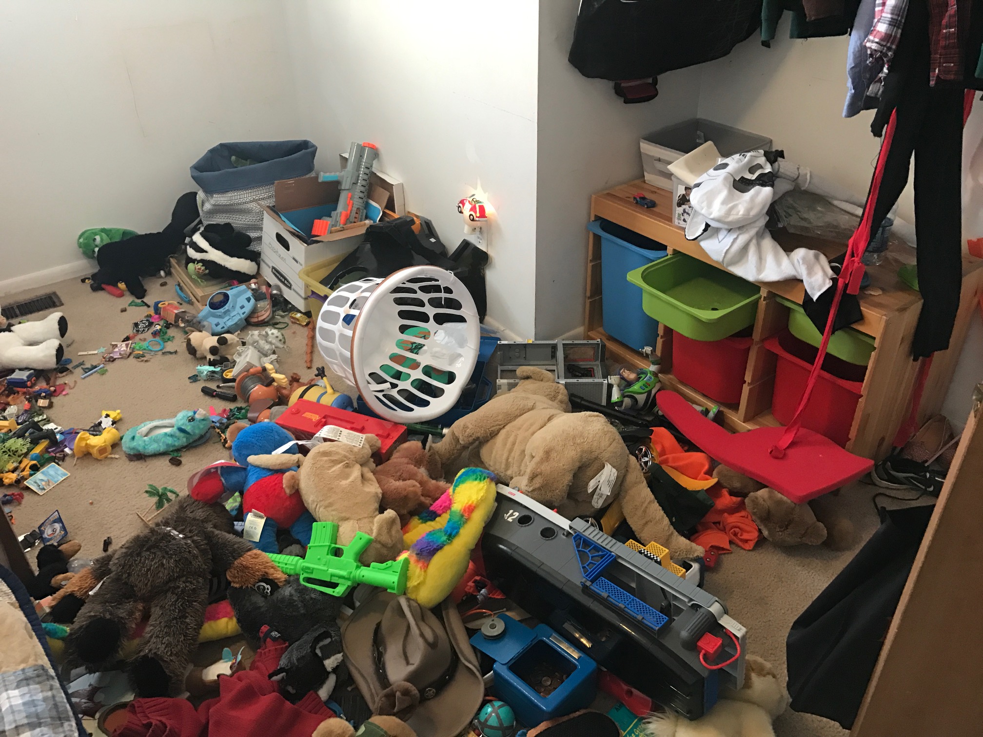 Kids' Rooms: Turning Chaos into Calm :: Organize With Less ...
